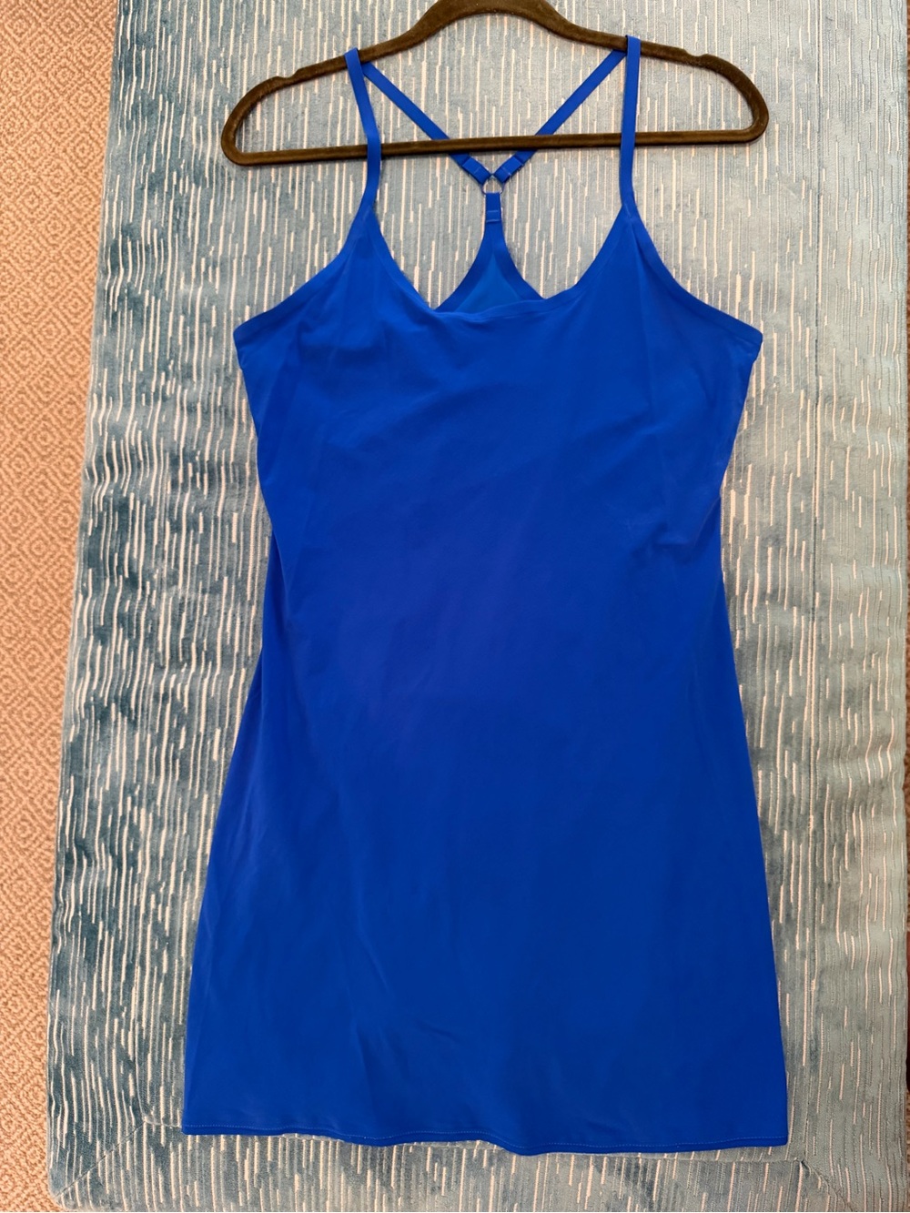 Outdoor Voices Royal Blue Strappy Tank Dress